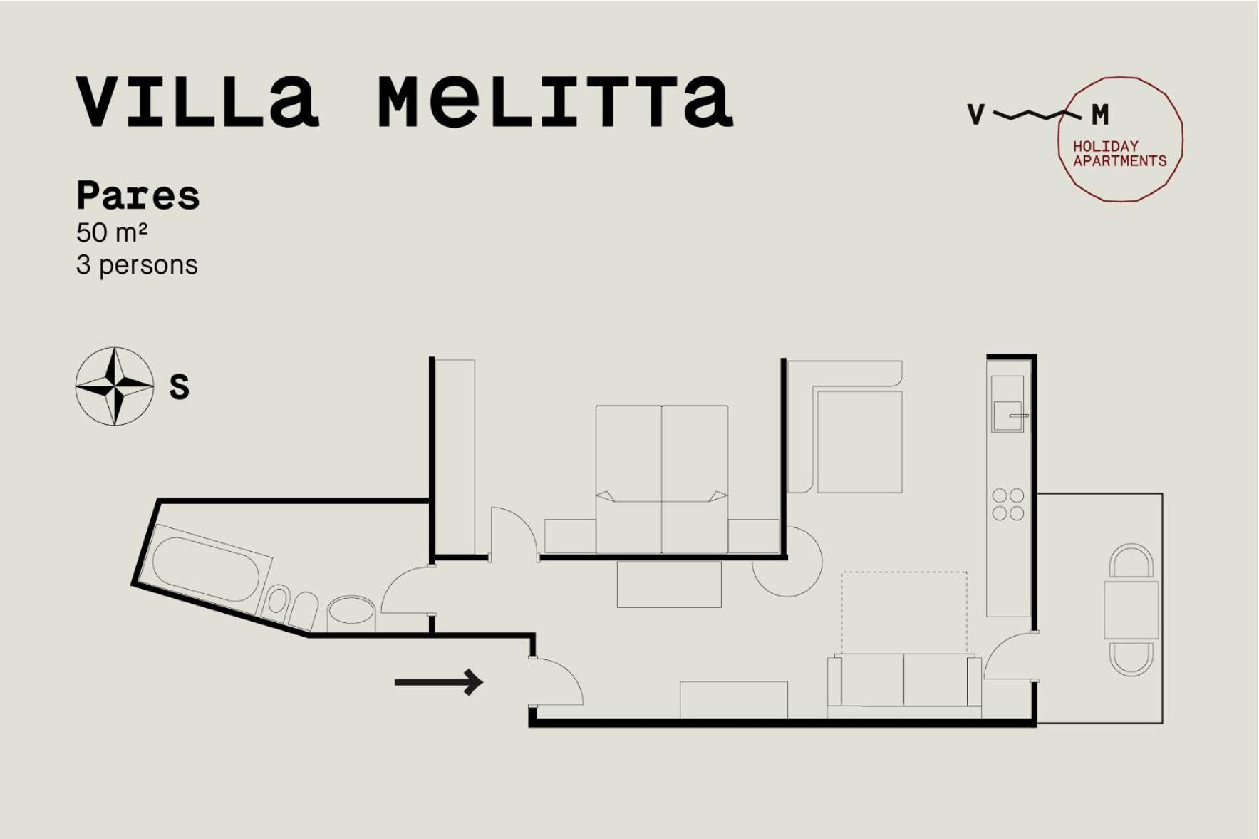 Villa Melitta San Vigilio Di Marebbe Bilik gambar